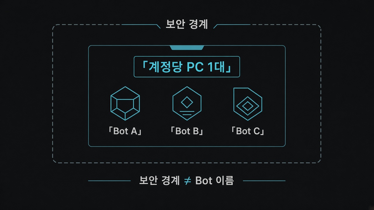 공유 PC와 여러 Bot