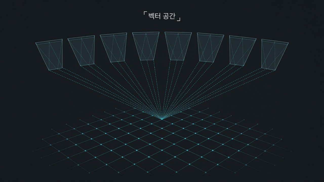 카메라에서 벡터 공간으로
